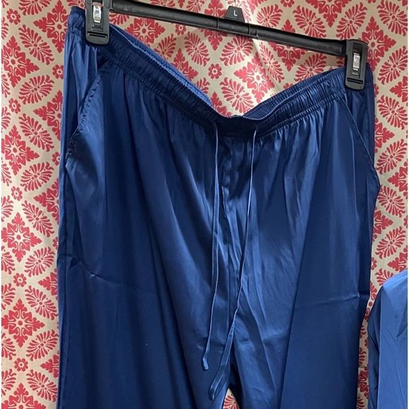 Yimanie button down top & pants pajama set loungewear - Picture 2 of 7